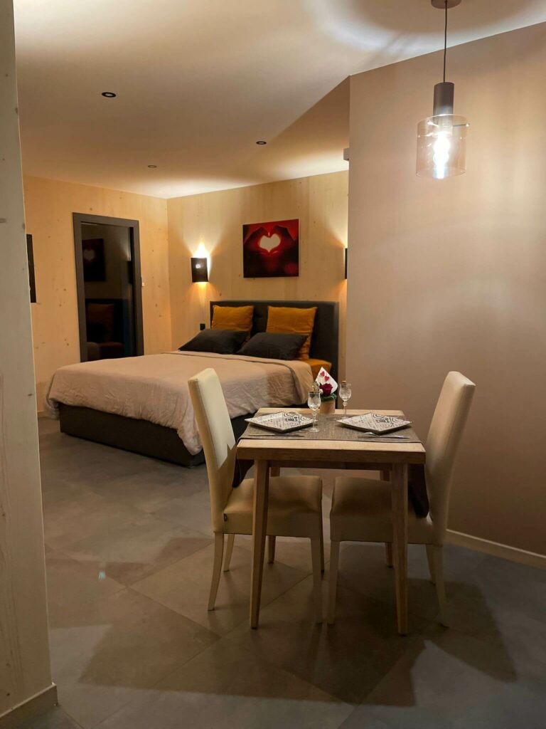 chalet romantique nuit amoureux haut doubs